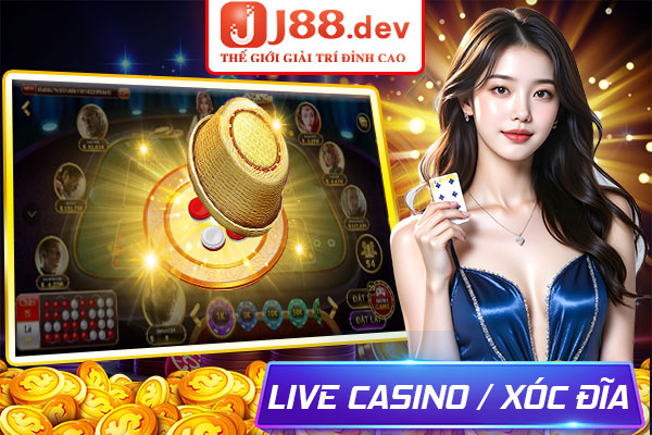 Live casino, xóc đĩa